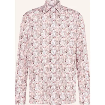 Pánská košile Eton Pánská Košile Contemporary Fit, bílá / hnědá / zelená, 41