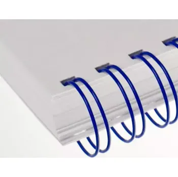 Vázací hřbet Kovové hřbety (2/1") 9,5 modré