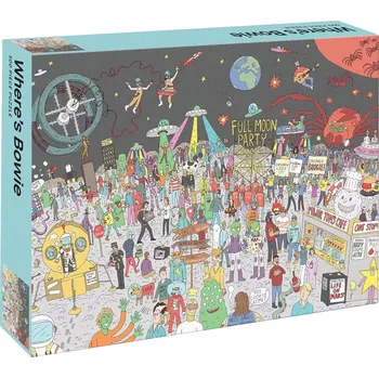 Puzzle Chronicle Books Puzzle Kde je Bowie? 500 dílků