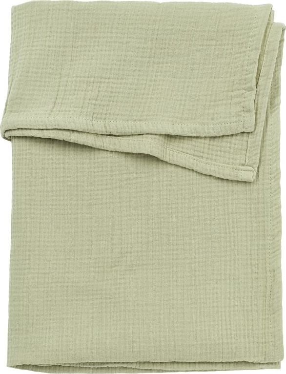 Meyco Mušelínová přikrývka 75x100 - Soft Olive