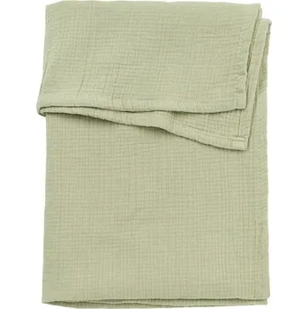 Dětská deka Meyco Mušelínová přikrývka 75x100 - Soft Olive