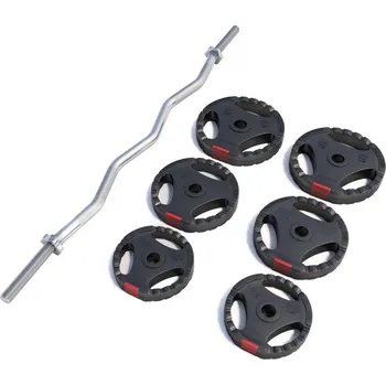 Gorilla Sports Nakládací činkový set, 25 kg