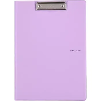 Psací podložka Uzavír.psací podložka s klipem Pastelini,A4 ,fial