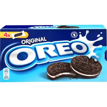Oreo Original Kakaové sušenky s vanilkovým krémem 176g - originál z Německa