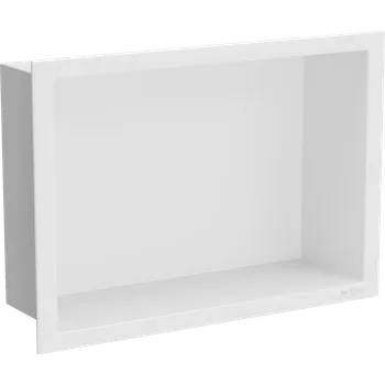 Koupelnový nábytek Mexen X-Wall-R polička do niky s límcem 30 x 20 cm, bílá - 1920302010 Koupelnové police