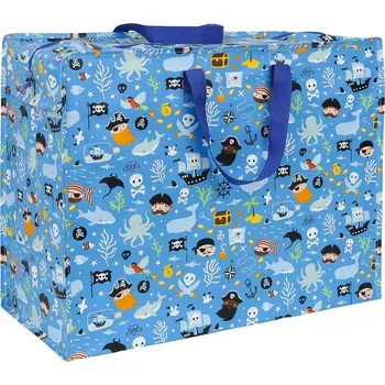 Školní batoh A Little Lovely Company - XL úložná taška - piráti