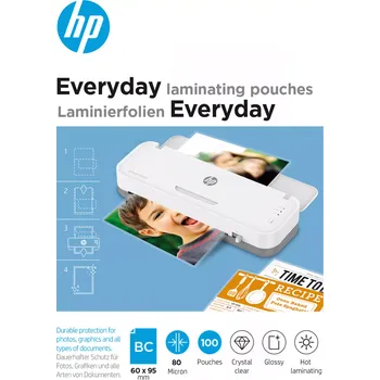 Laminovací fólie Laminovací fólie HP Everyday na vizitky 80 Micron, 100 ks