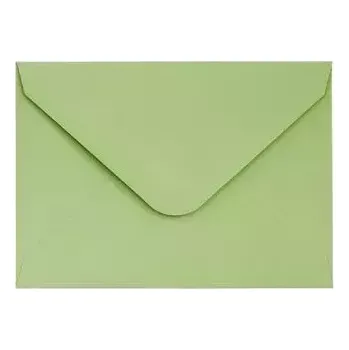 Obálka Obálky 70x100 mm Hladký světle zelená 130g, 10ks