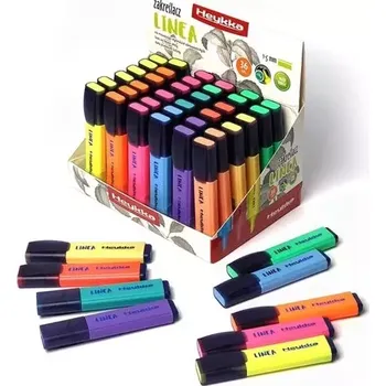 Zvýrazňovač Zvýrazňovač Heykka Linea, mix barev display, 36ks