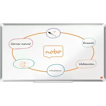 Smaltovaná magnetická tabule Nobo Premium Plus 890 x 500 mm