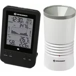 Profesionální srážkoměr BRESSER - digitální bezdrátový dešťoměr s teploměrem a vlhkoměrem