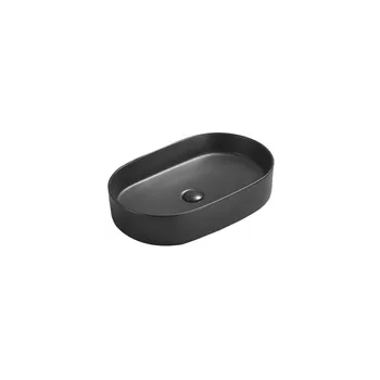 Mexen Celia umyvadlo na desku 60 x 38 cm, černá matná - 22206085 Koupelnové umyvadla