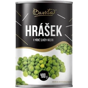 Čokoláda BASSTA Hrášek v mírně slaném nálevu 400 g