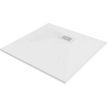 Sprchová vanička Mexen Hugo čtvercový sprchový kout SMC 70 x 70 cm, bílý, bílá krytka - 42107070-W Čtvercové sprchové vaničky