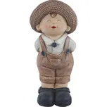 Dekorační figurka chlapec, 39 cm, hnědá X6985