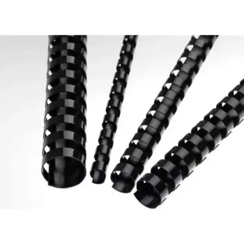 Vázací hřbet plastový hřbet 28mm černá 50ks