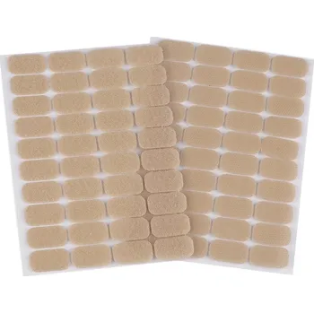 Zip Suchý zip samolepicí obdélníčky 15x25 mm, malé, 3 béžová