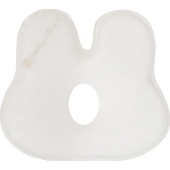 Cestovní polštářek Ergonomický polštářek z paměťové pěny Bunny Airknit White KikkaBoo