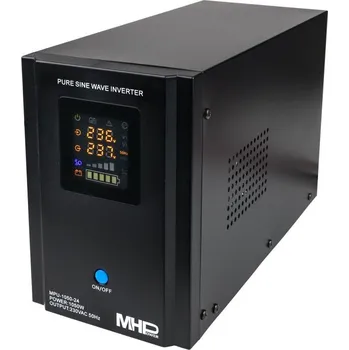 Záložní zdroj Záložní zdroj MHPower MPU-1050-24, UPS, 1050W, čistý sinus, 24V