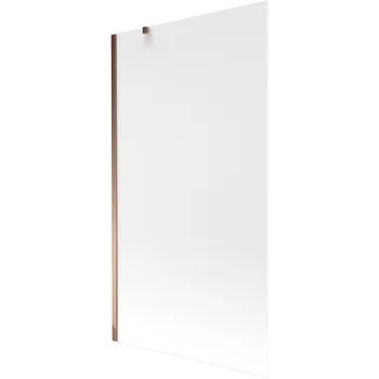 Vanová zástěna Mexen Next vanová zástěna jednokřídlová 100 x 150 cm, matná, růžové zlato - 895-100-000-00-30-60 Vanové zástěny