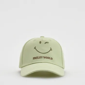 Čepice Reserved - Kšiltovka SmileyWorld® - olivová - 057EH-91X - 057EH-91X-3Y5