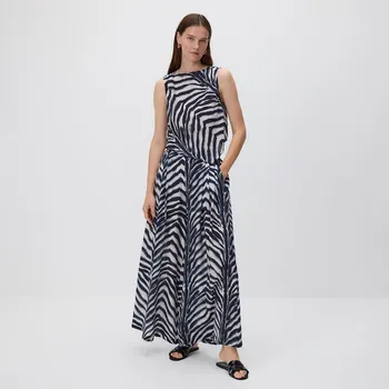 Dámské kalhoty Reserved - Široké kalhoty s modalem - vícebarevná - YH557-MLC - YH557-MLC-XS