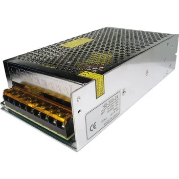 spínaný zdroj Carspa HS-200-24 průmyslový zdroj spínaný 24V 200W