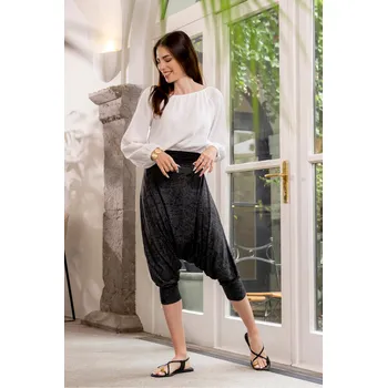 Dámské legíny LELOSI Kalhoty 2 v 1 Dounia MALÁ