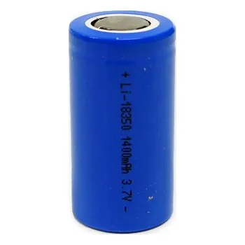 Článková baterie Li-Ion 18350 1400mAh 3.7V 3C