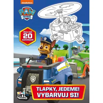 omalovánky Jiri Models Vybarvuj si! Tlapky, jedeme! omalovánky Tlapková patrola