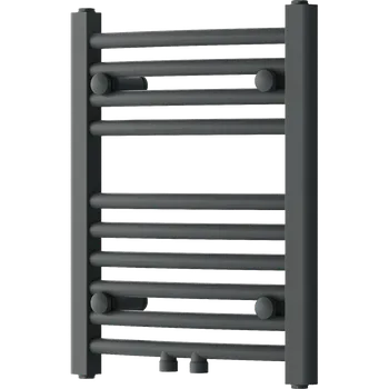 Radiátor Mexen Ares koupelnový radiátor 500 x 400 mm, 179 W, antracit - W102-0500-400-00-66 Koupelnové radiátory
