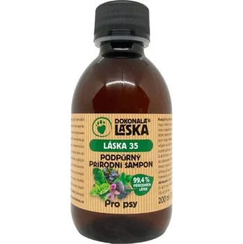 Kosmetika pro psa DOKONALÁ LÁSKA 35 podpůrný šampon proti hmyzu pro psy 200ml