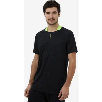 Pánské tričko ALLSIX Pánský volejbalový dres VTS TRAINING černo-zelený S ZELENÁ|ČERNÁ|ŽLUTÁ