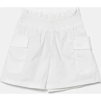 Chlapecké kraťasy Dětské kraťasy United Colors of Benetton bílá barva, 4L2VC903S 4L2VC903S.G.Seasonal 00X, vel. 130