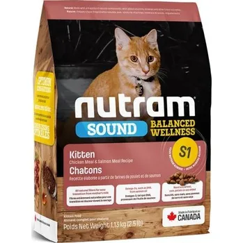 Krmivo pro kočku S1 NUTRAM SOUND KITTEN - 1,13 kg