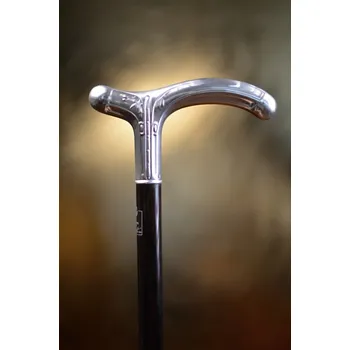 Vycházková hůl luxusní stříbrná (Ag 925) Fayet 1930 - stříbrná (puncovaná)