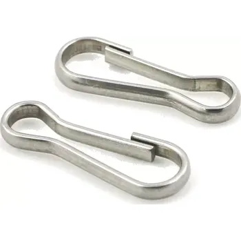 Materiál na výrobu šperku Karabina nerezová 20mm - 2 ks