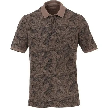 Pánské tričko Pánská polokošile Casa Moda 3XL - 6XL krátký rukáv béžová Casa Moda ODE-CAS-982883700-613 - 5XL