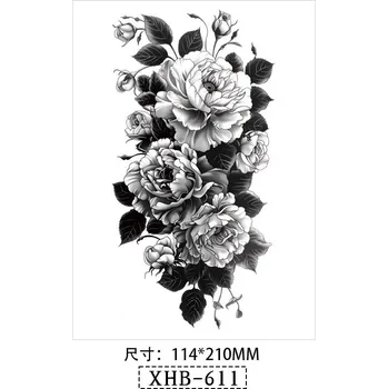 Odstranitelné tetování Dočasné voděodolné tetování - Květy- XHB - 611