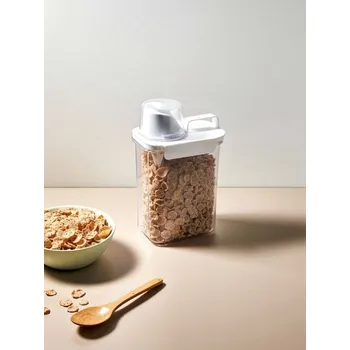 Dóza na potraviny Sinsay - Dóza na potraviny s odměrkou - bílá - 983GB-00X - 983GB-00X-ONE