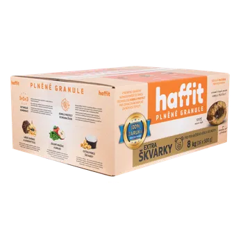 Krmivo pro psa HAFFIT - PLNĚNÉ GRANULE - EXTRA ŠKVARKY - 8 kg
