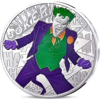 Stříbrná mince Joker 13g 2025 Coloured