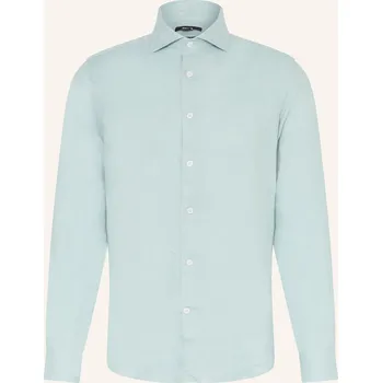 Pánská košile Reiss Pánská Lněná Košile Ruban Regular Fit, světle zelená, 42