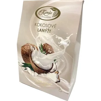 Čokoláda Kamila Chocolates Kokosové lanýže 200 g