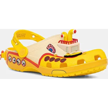 Dámská obuv Pantofle Crocs Classic Beatles Yellow Sb Clog 210893.90H žlutá 11X, EUR 38/39