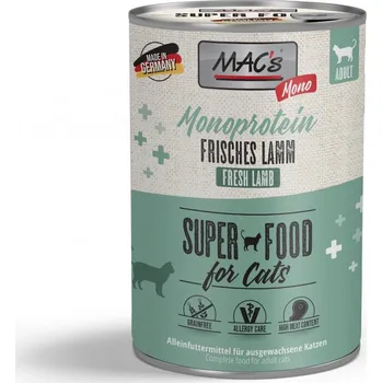 Krmivo pro kočku KONZ. MACS CAT MONO SENSITIVE JEHNĚ - 200 g