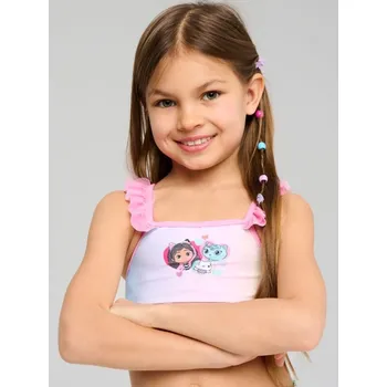 Dívčí plavky Sinsay - Plavky Gabby's Dollhouse - pastelová růžová - 187EE-03X - 187EE-03X-U98