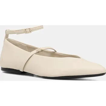 Dámské baleríny Baleríny Armani Exchange béžová barva, XDD004 XV841 01819 XDD004.XV841.01819 12X, EUR 39