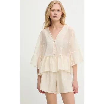 Dámská halenka Halenka Answear.LAB 93231.iak béžová 01X, vel. M