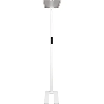 Stojací lampa Renkforce RF-6410432 LED stojací lampa LED Energetická třída (EEK2021): F (A - G) šedostříbrná